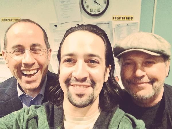 Jerry Seinfeld, Lin-Manuel Miranda, Billy Crystal Photo
