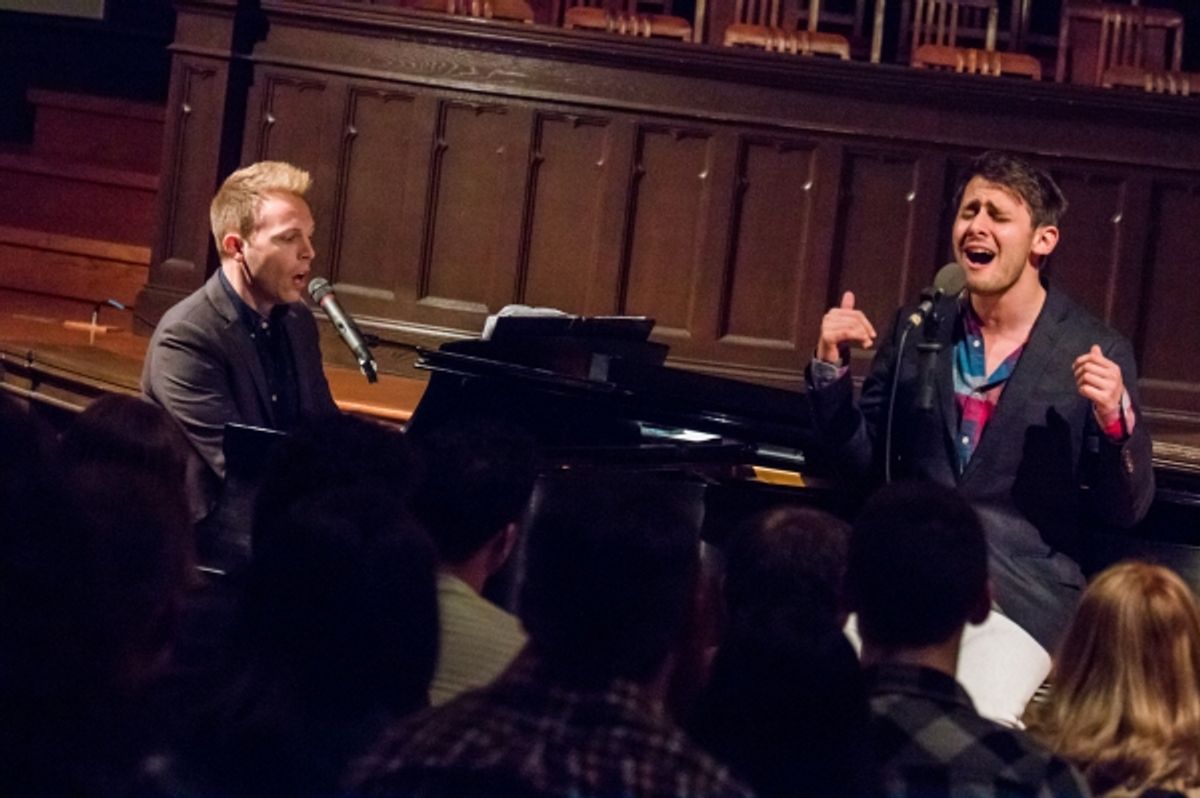 Justin Paul &amp; Benj Pasek at 