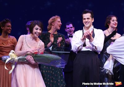 Leanne Cope and Robert Fairchild with cast  Photo