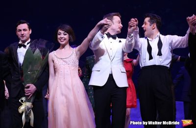 Max von Essen, Leanne Cope, Christopher Wheeldon and Robert Fairchild  Photo