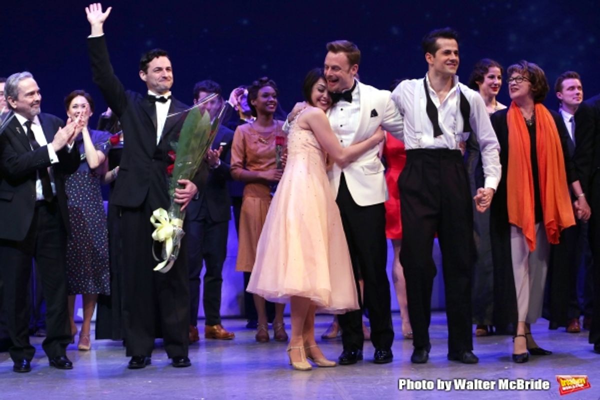 Craig Lucas, Max von Essen, Leanne Cope, Christopher Wheeldon, and Robert Fairchild  at 