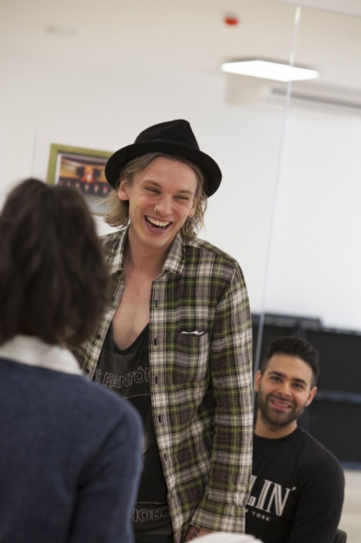 Jame Campbell Bower at In Rehearsal with Natalie Dew, Lauren Samuels & More for West End's BEND IT LIKE BECKHAM