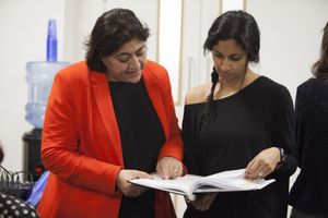 Gurinder Chadha, Natasha Jayetileke Photo