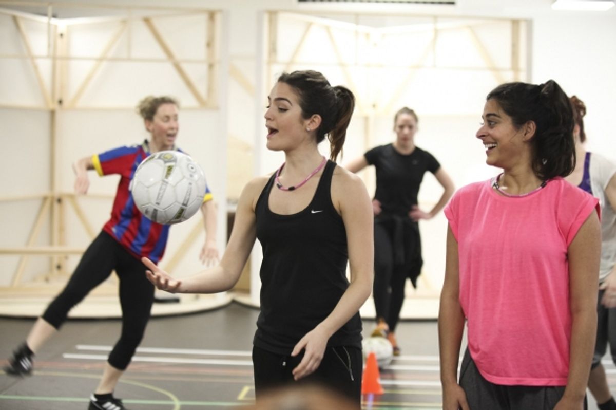 Lauren Samules, Natalie Dew at 