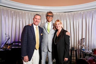 Rob Russell, Tommy Tune, Rena Blades Photo
