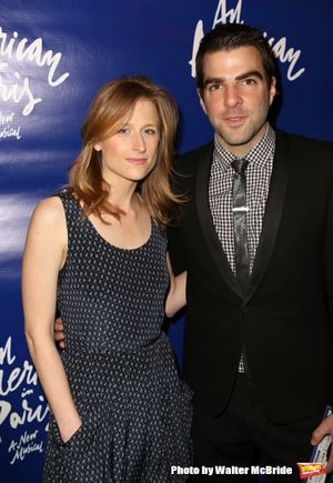 Mamie Gummer and Zachary Quinto @ BroadwayWorld Mamie Gummer and Zachary Quinto Photo