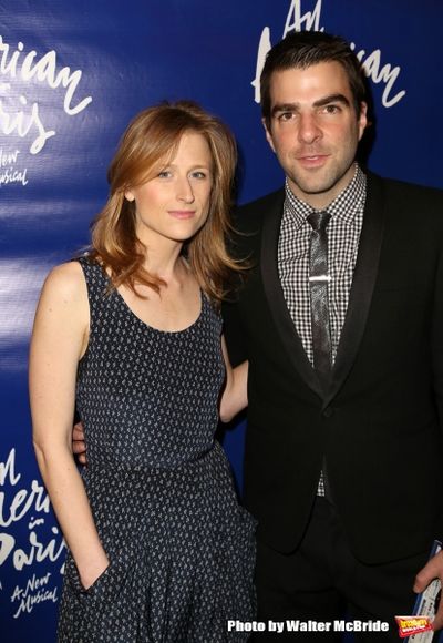Mamie Gummer and Zachary Quinto  Photo