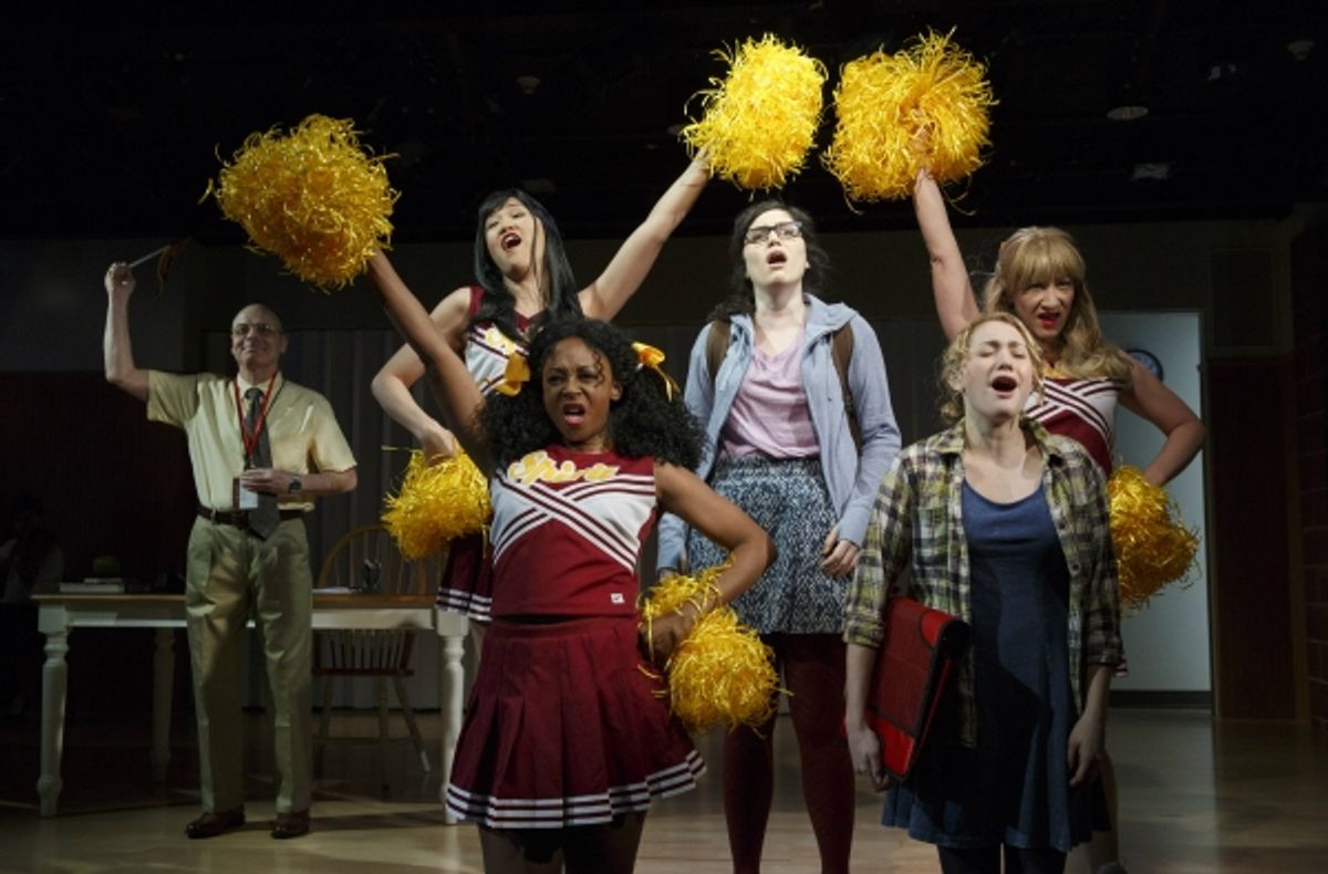 Lee Sellars, Connie Cheung, April Matthis, Carolina Sanchez, Jill Shackner and Annie McNamara at 