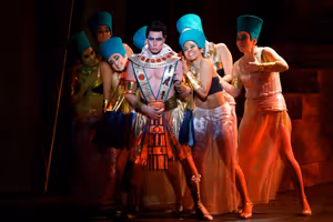 Ryan Williams as Pharaoh, and Company in ''Stone the Crows'' @ BroadwayWorld Ryan Williams as Pharaoh, and Company in ''Stone the Crows'' Photo