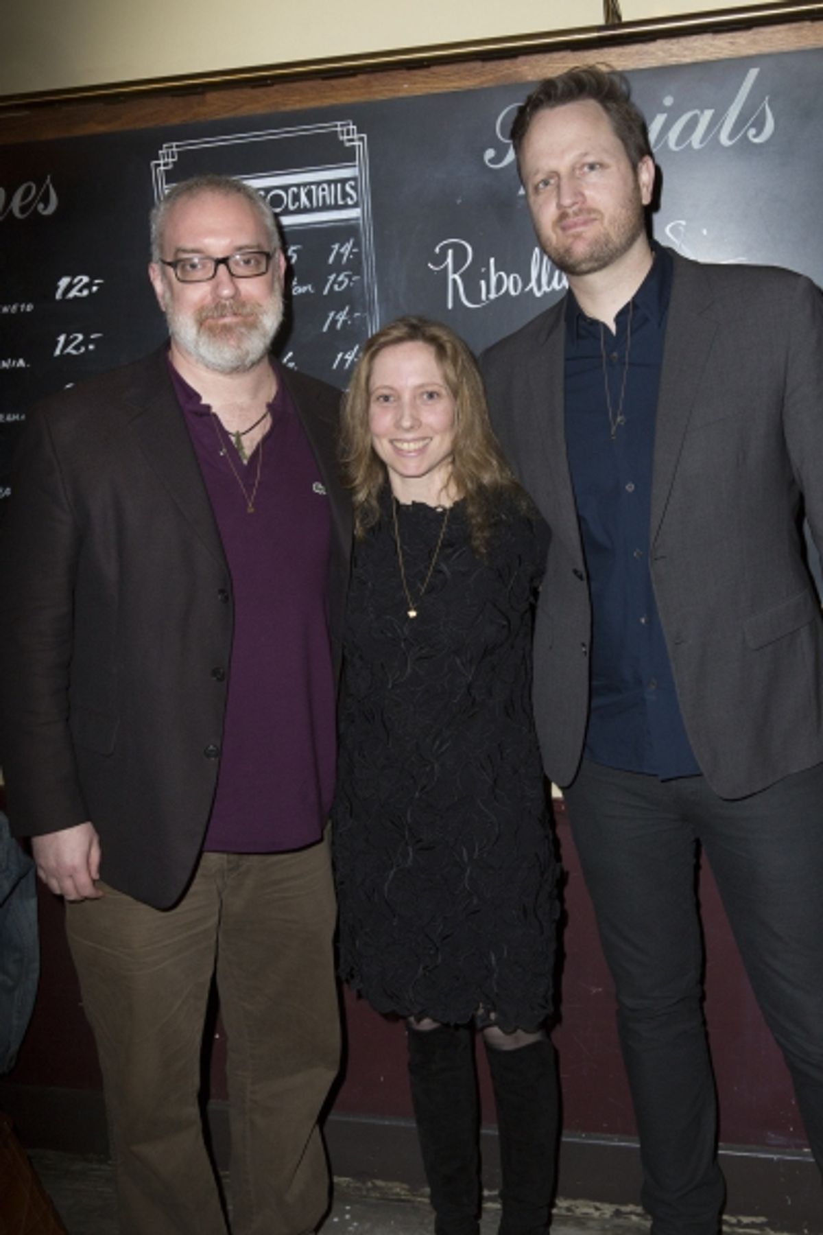 Ken Rus Schmoll, Jenny Schwartz and Todd Almond at 