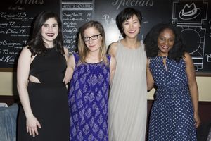 Carolina Sanchez, Annie McNamara, Cindy Cheung and April Matthis @ BroadwayWorld Carolina Sanchez, Annie McNamara, Cindy Cheung and April Matthis Photo