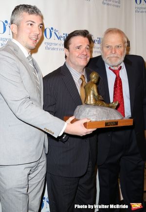 Executive Director Preston Whiteway, Nathan Lane and Brian Dennehy  Photo