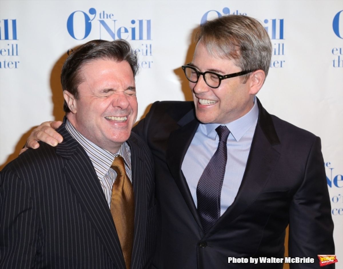 Nathan Lane and Matthew Broderick at 