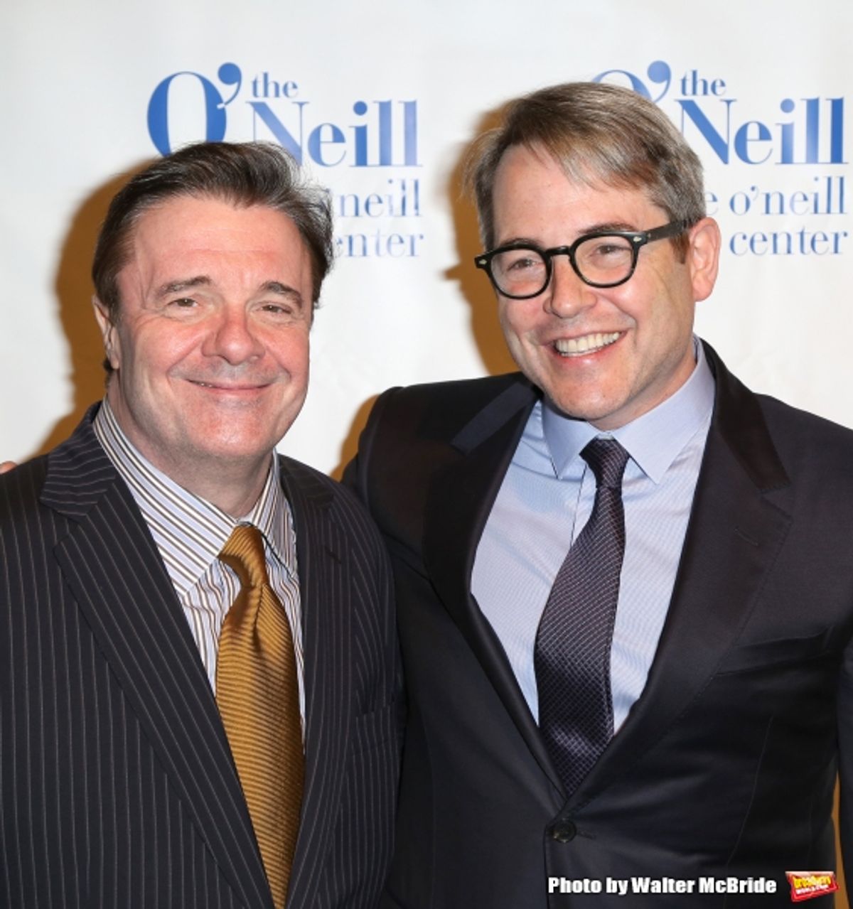 Nathan Lane and Matthew Broderick  at 