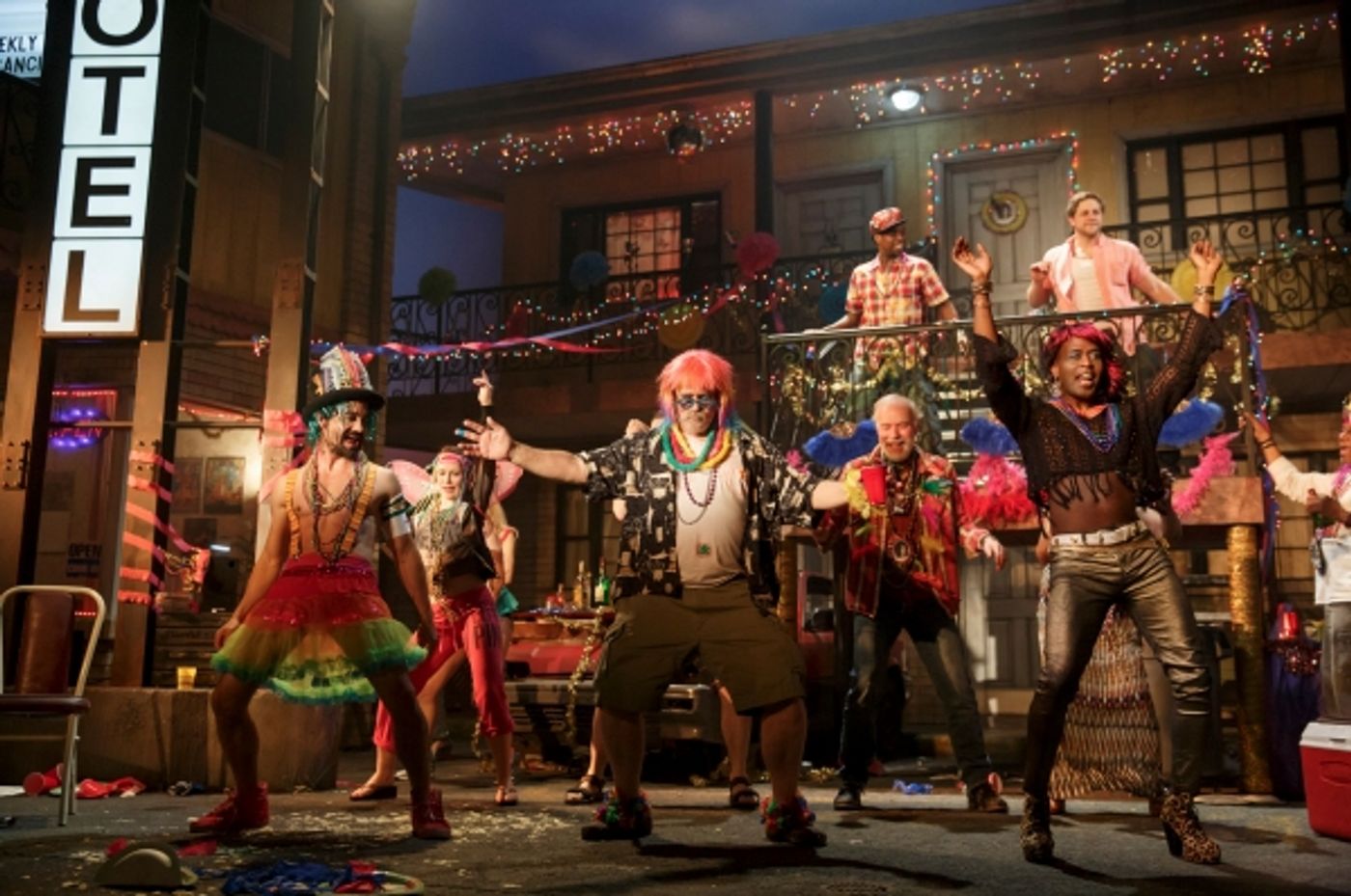 Photo Flash: First Look at Julie White, Judith Roberts & More in MTC's AIRLINE HIGHWAY  Image