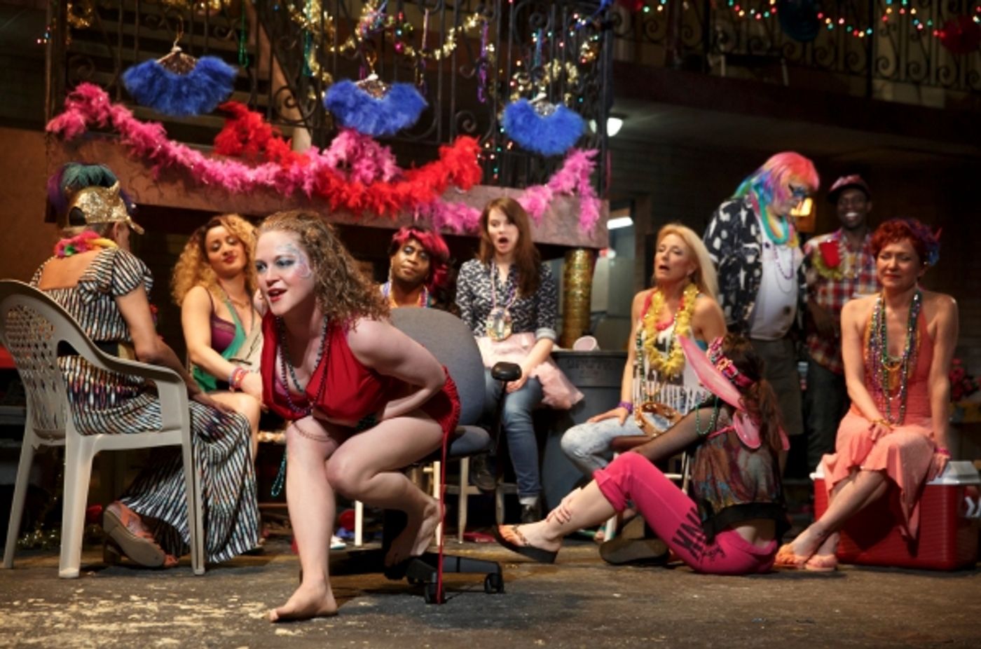 Photo Flash: First Look at Julie White, Judith Roberts & More in MTC's AIRLINE HIGHWAY  Image