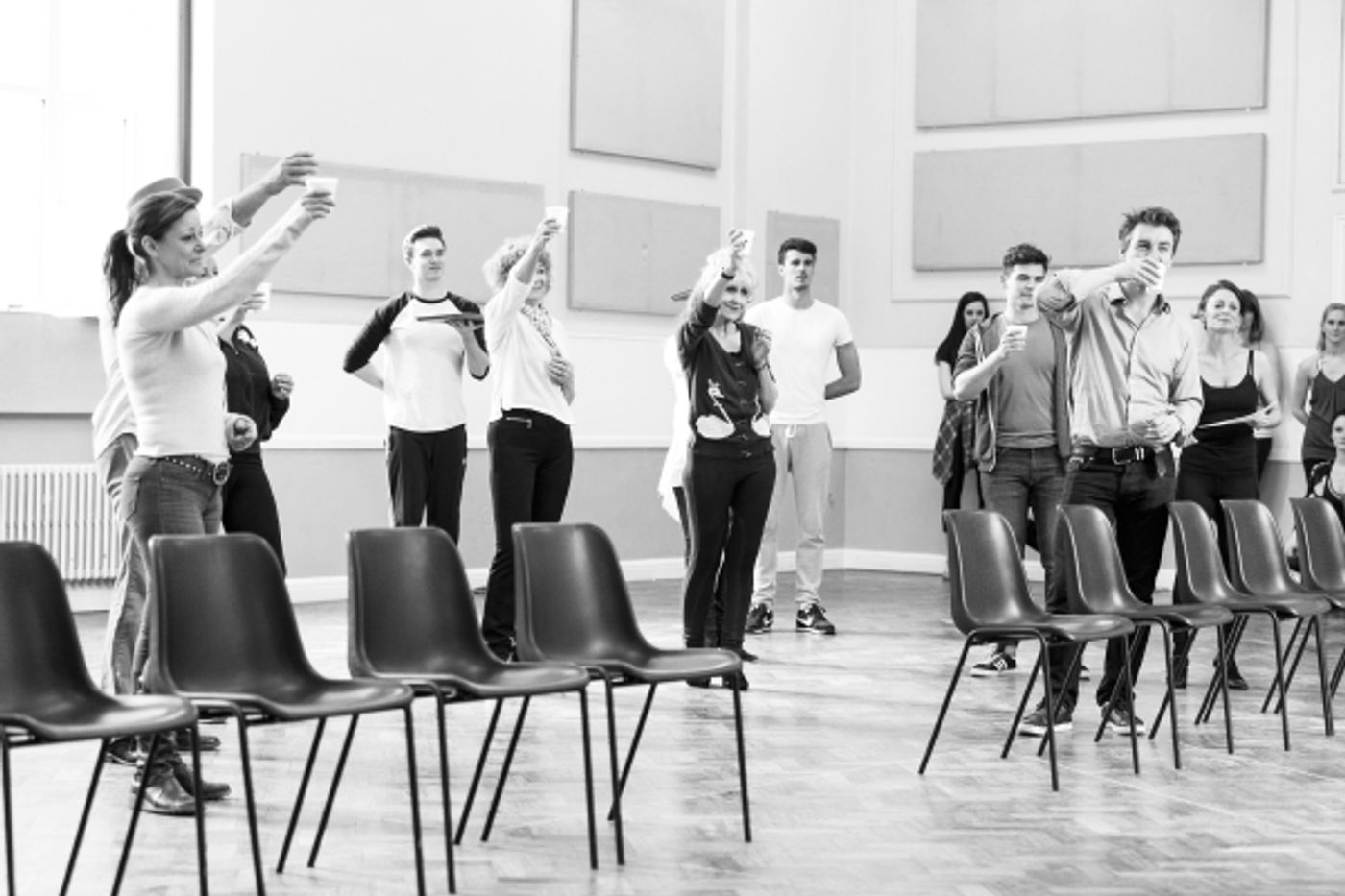 Photo Coverage: Cast Of FOLLIES IN CONCERT In Rehearsal!  Image