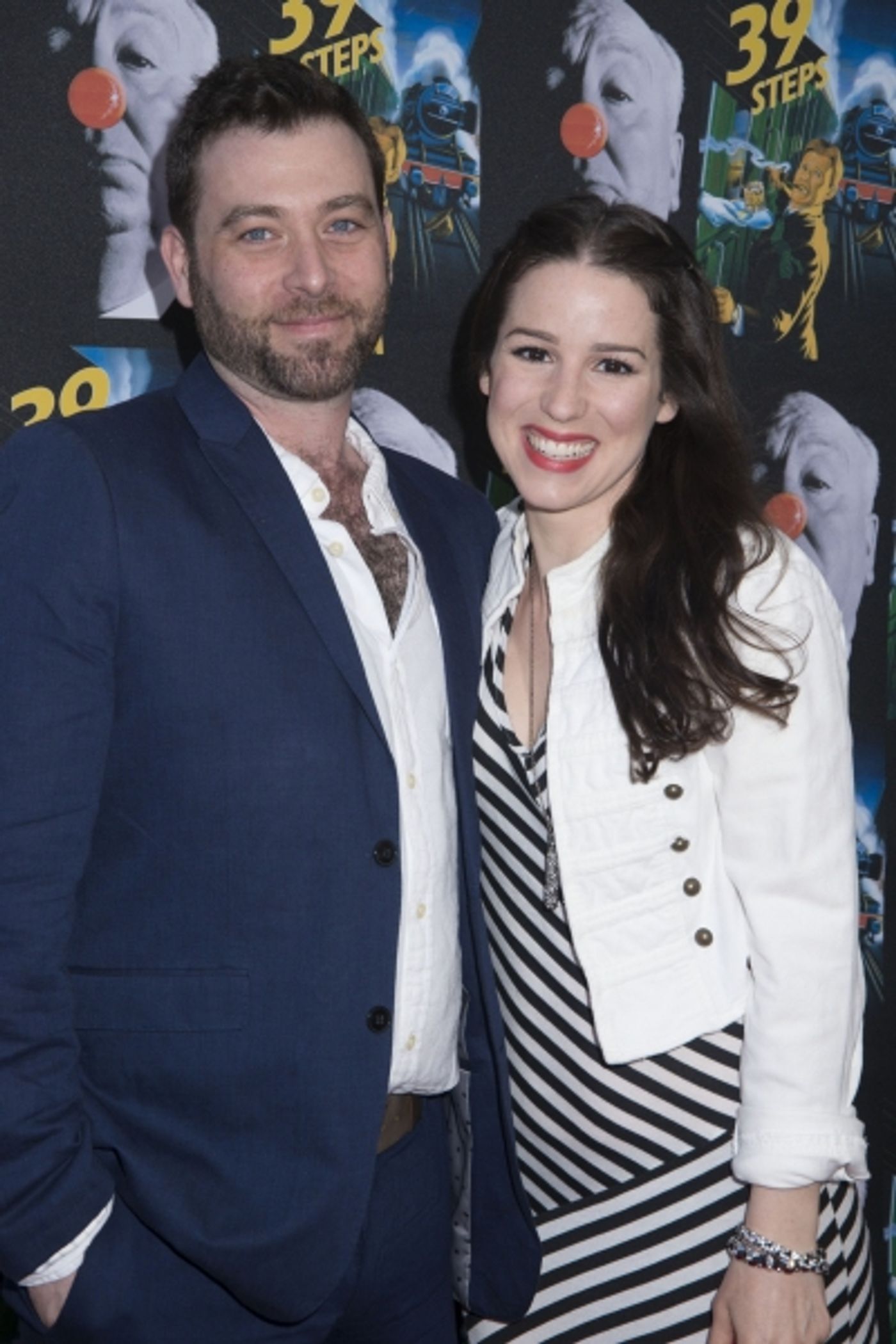 Photo Flash: THE 39 STEPS Opens Off-Broadway; On the Red Carpet with Brynn O'Malley, Jefferson Mays & More  Image