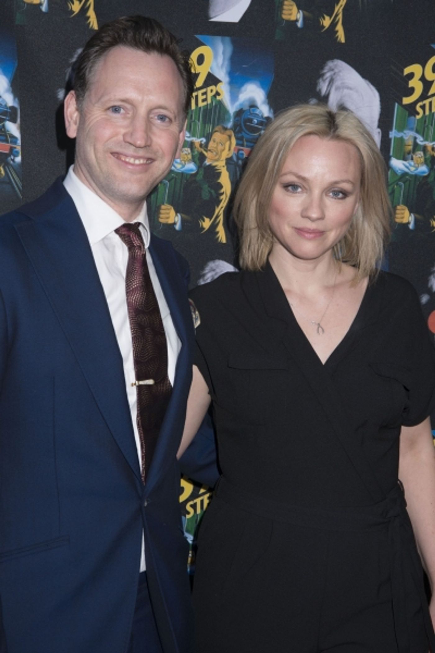 Photo Flash: THE 39 STEPS Opens Off-Broadway; On the Red Carpet with Brynn O'Malley, Jefferson Mays & More  Image