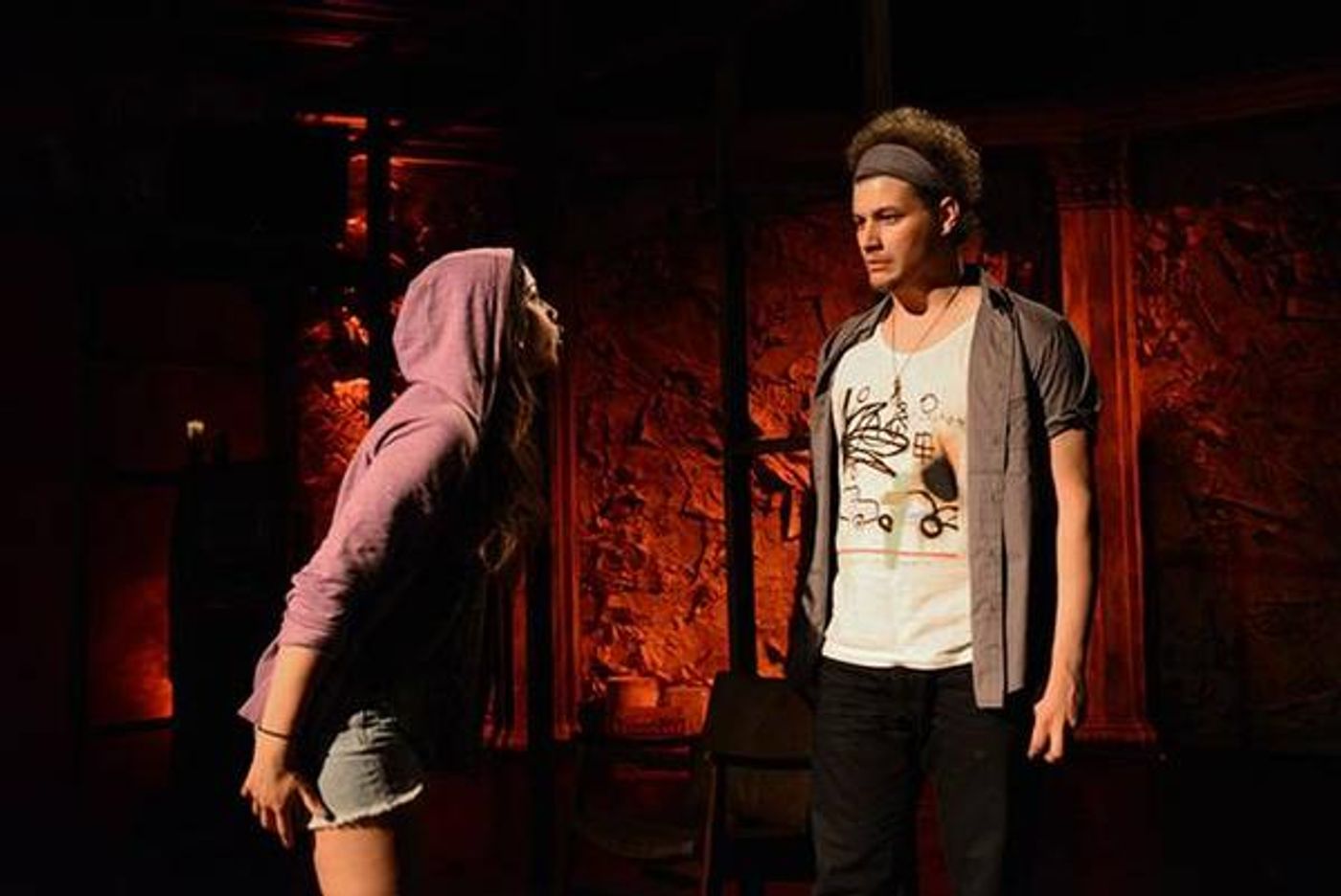 Photo Flash: First Look at MultiStages Theatre's COMIDA DE PUTA (F%&KING LOUSY FOOD)  Image