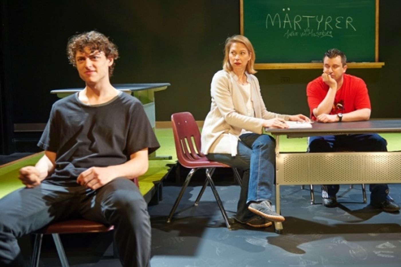 Photo Flash: First Look at MARTYR at Steep Theatre  Image