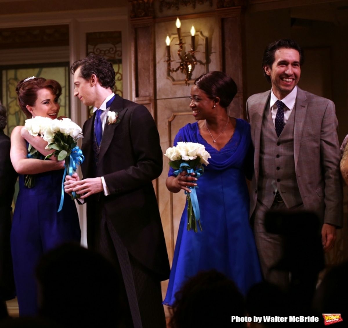 Sierra Boggess, Josh Grisetti, Montego Glover and Josh Rhodes  at 