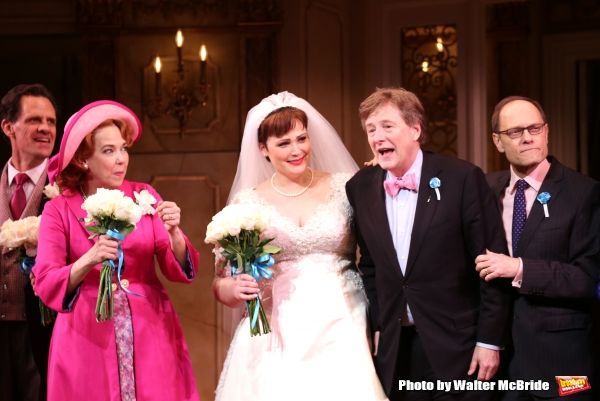 Michael X. Martin, Harriet Harris, Lisa Howard, Brian Hargrove and David Hyde Pierce Photo