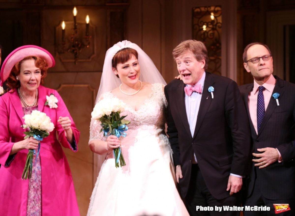 Harriet Harris, Lisa Howard, Brian Hargrove and David Hyde Pierce  at 