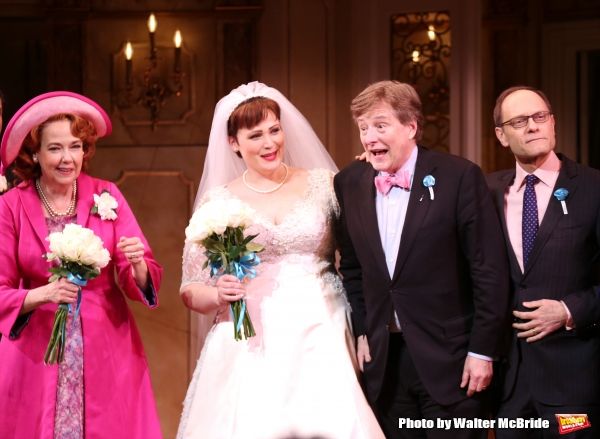 Harriet Harris, Lisa Howard, Brian Hargrove and David Hyde Pierce  Photo