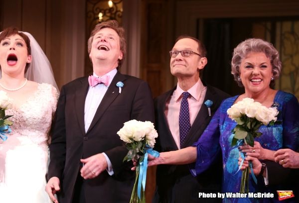 Lisa Howard, Brian Hargrove, David Hyde Pierce and Tyne Daly  Photo