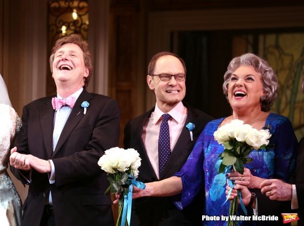 Brian Hargrove, David Hyde Pierce and Tyne Daly  Photo