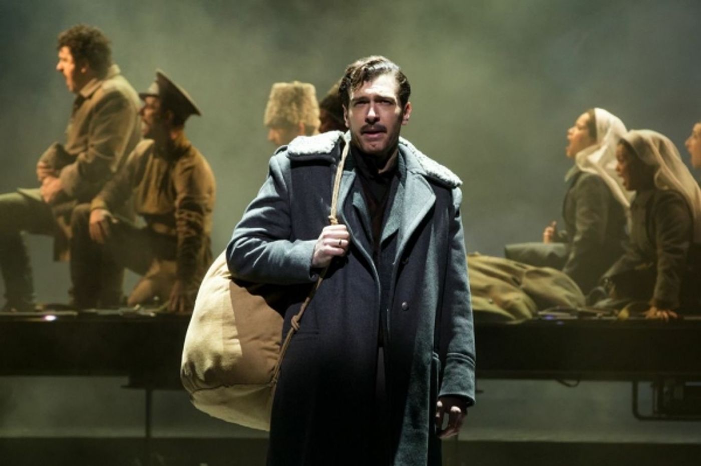 Photo Flash: First Look at Tam Mutu, Kelli Barrett & More in DOCTOR ZHIVAGO on Broadway  Image