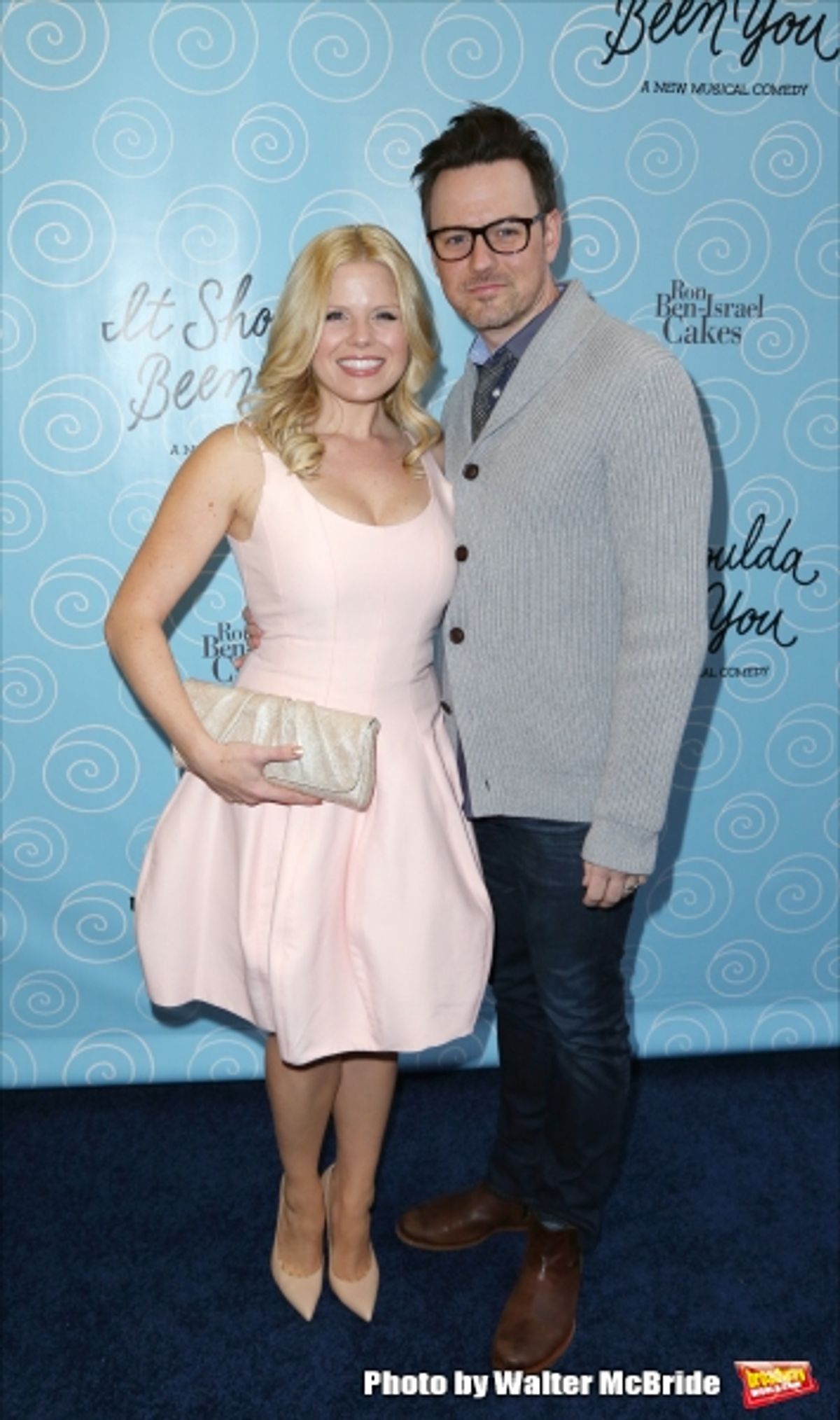 Megan Hilty and Brian Gallagher at 