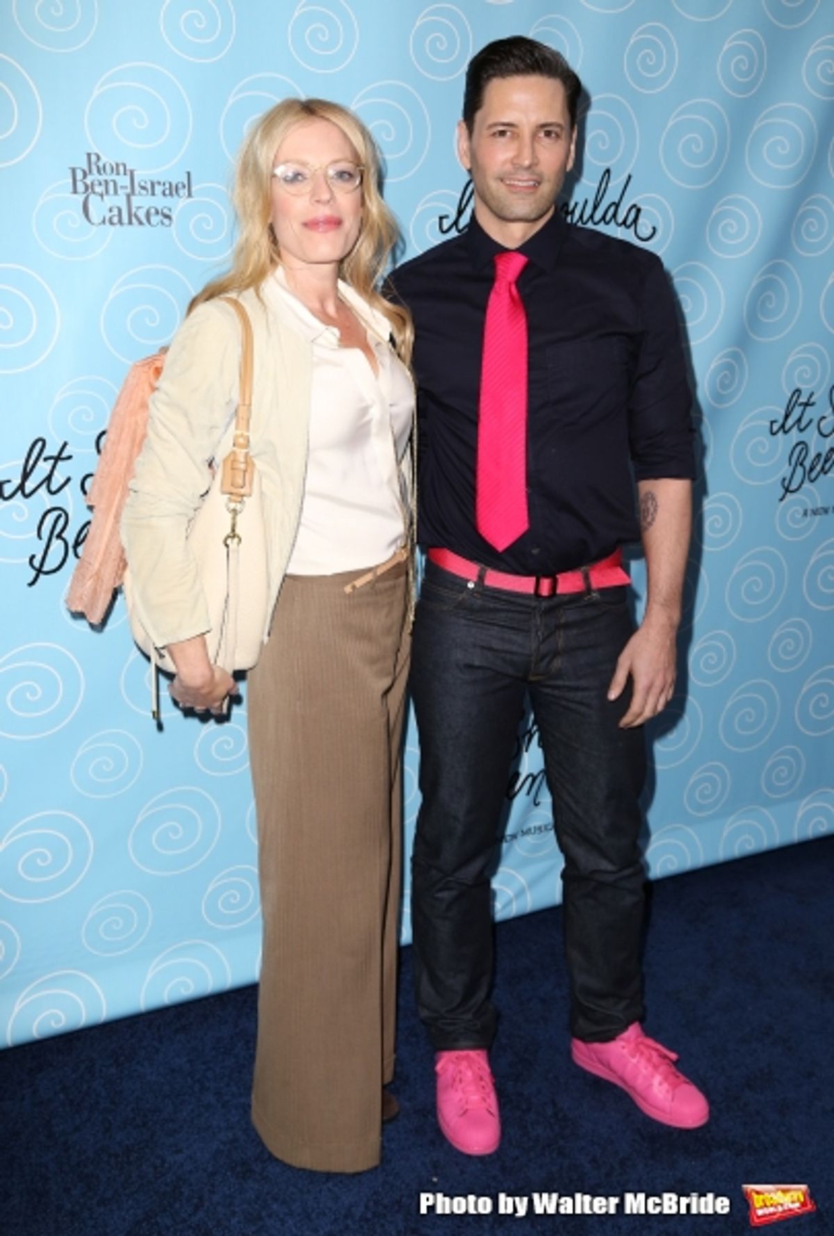 Sherie Rene Scott and Sean Palmer at 