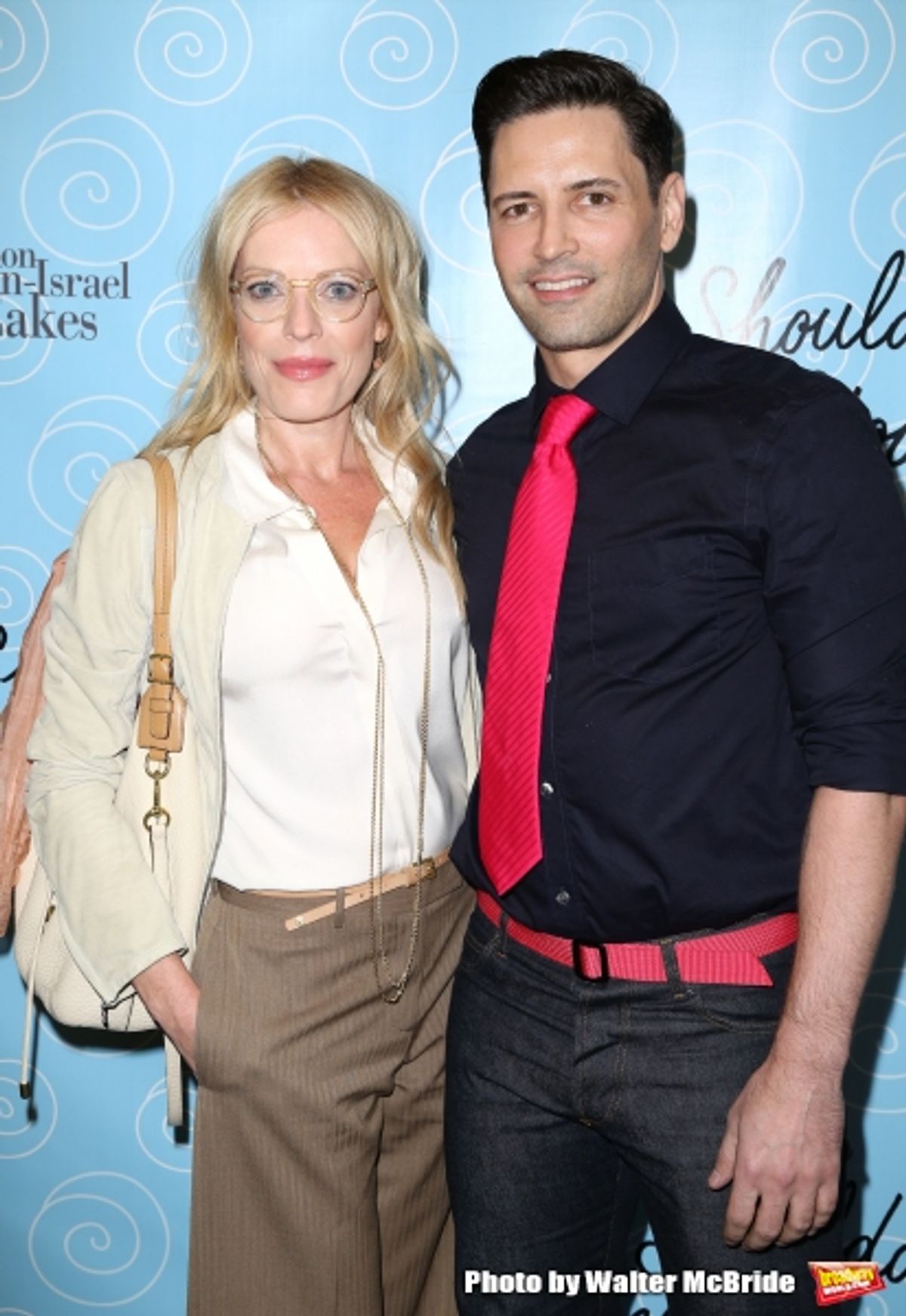 Sherie Rene Scott and Sean Palmer at 