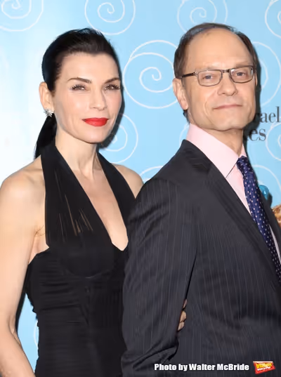 Julianna Margulies and David Hyde Pierce  Photo