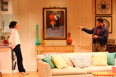 Merritt Janson (Judith) and Brandon J. Dirden (Zeke) Photo