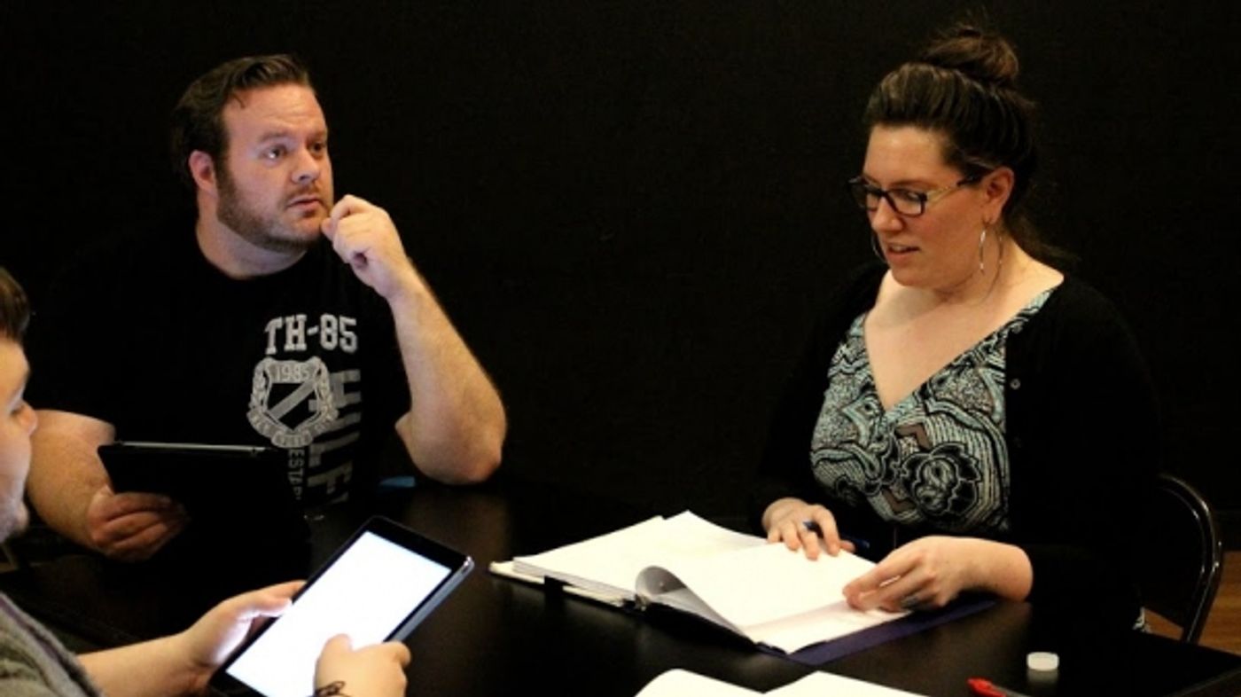 Photo Flash: In Rehearsal for FIVE PLAYS BY STEVEN CARL MCCASLAND at The Clarion Theatre Photo Flash: In Rehearsal for FIVE PLAYS BY STEVEN CARL MCCASLAND at The Clarion Theatre Image