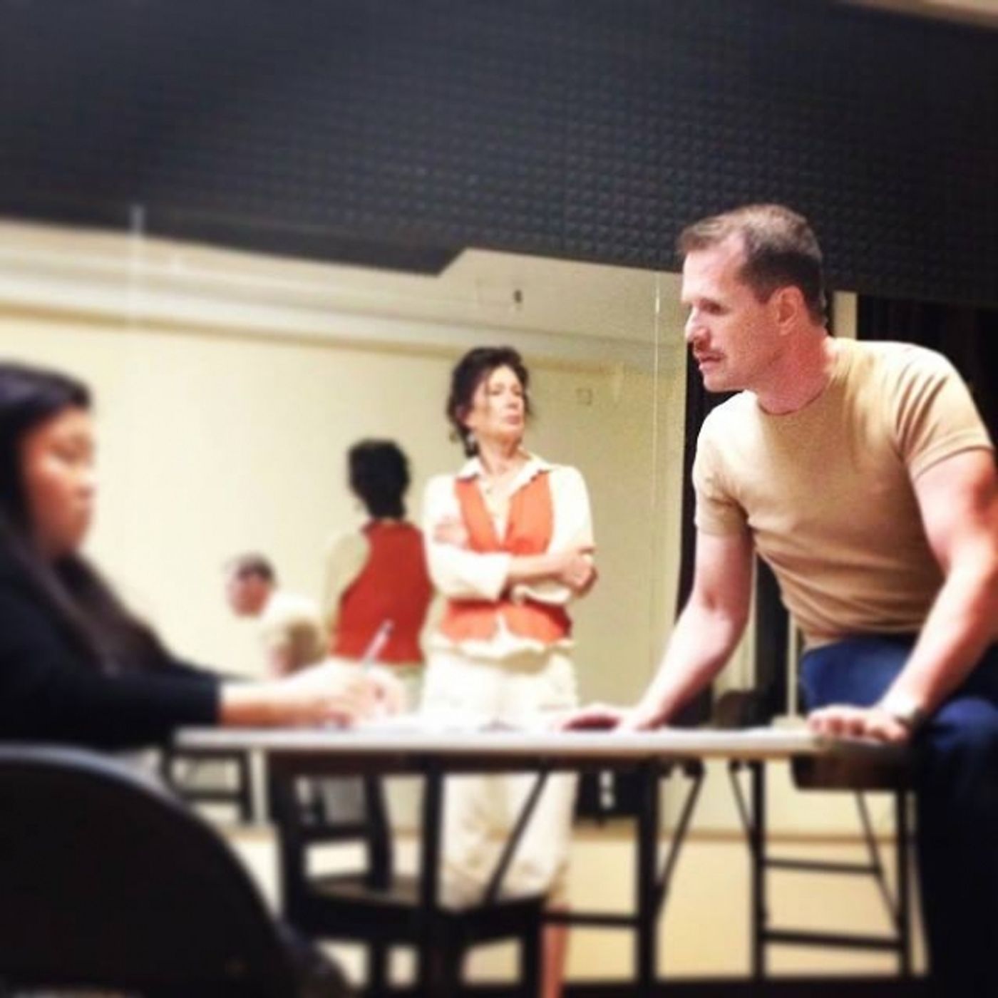 Photo Flash: In Rehearsal for FIVE PLAYS BY STEVEN CARL MCCASLAND at The Clarion Theatre Photo Flash: In Rehearsal for FIVE PLAYS BY STEVEN CARL MCCASLAND at The Clarion Theatre Image