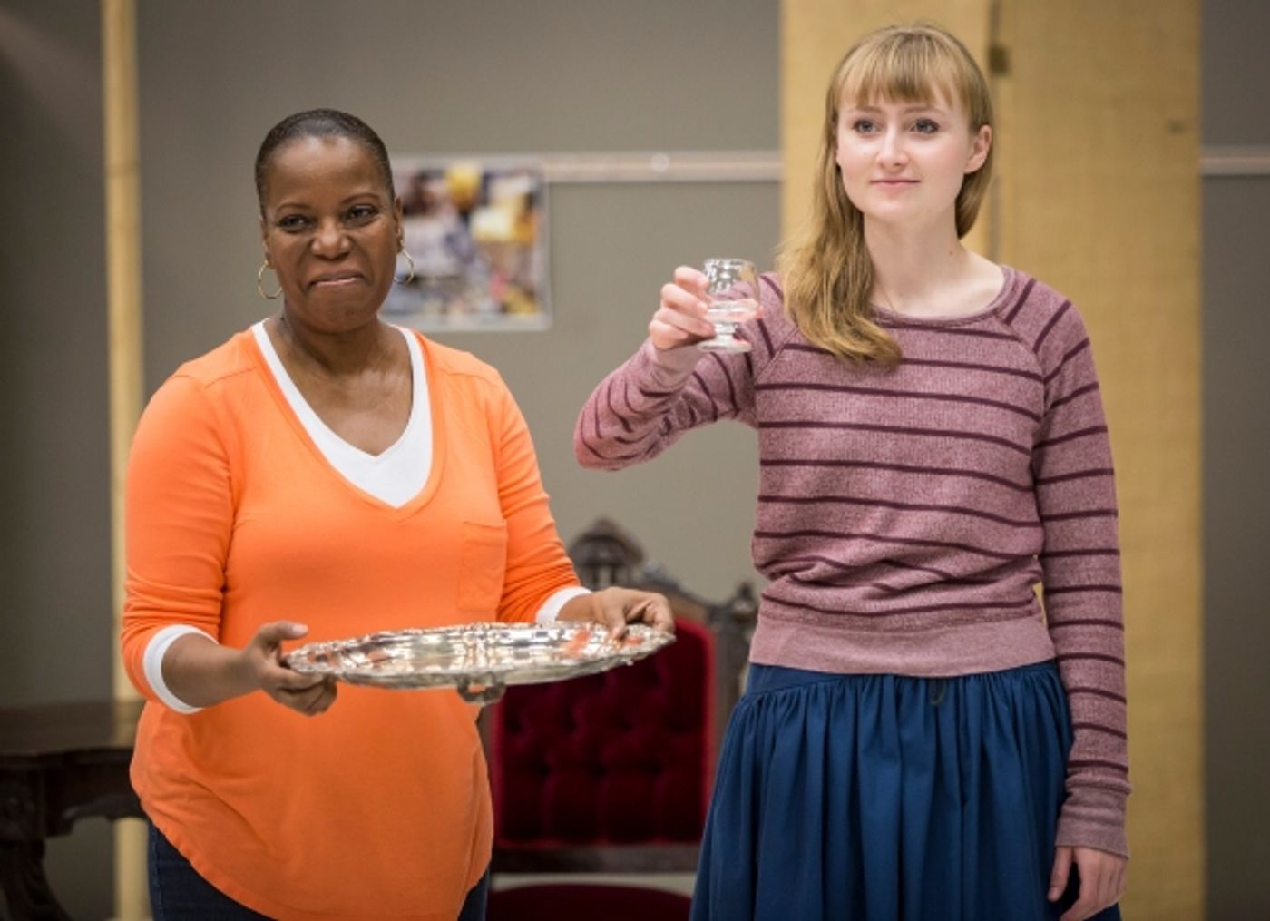 Photo Flash: In Rehearsal with THE LITTLE FOXES at Goodman Theatre  Image
