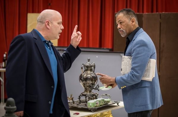 Steve Pickering (Oscar Hubbard) and Dexter Zollicoffer (Cal) Photo