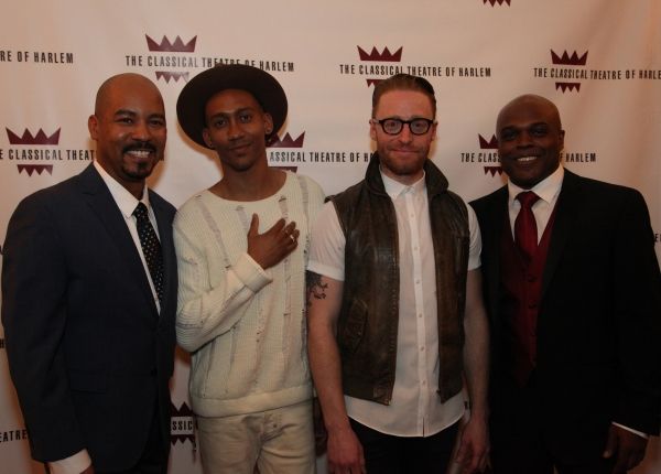 David Roberts, Griffin Matthews, Matt Gould and Ty Jones Photo