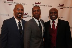David Roberts, Leslie Odom, Jr. and Ty Jones Photo