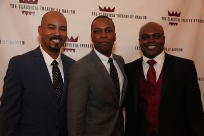 David Roberts, Leslie Odom, Jr. and Ty Jones Photo