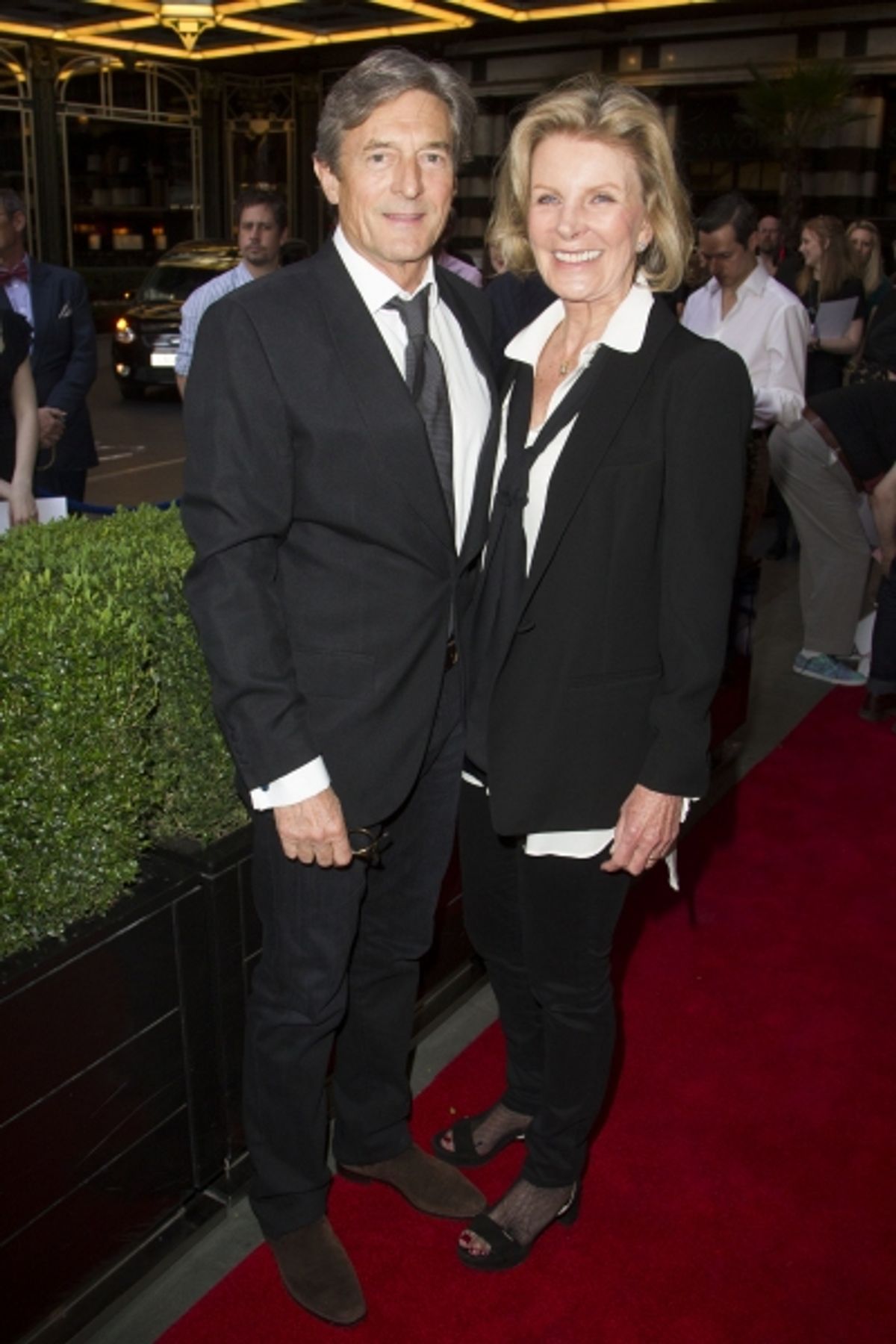 Nigel Havers and Rita Webb  at 