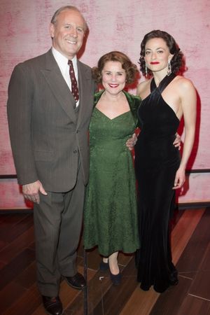 Peter Davison, Imelda Staunton and Lara Pulver Photo