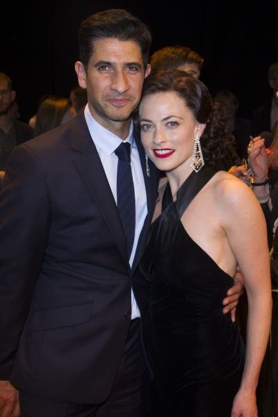 Raza Jaffrey and Lara Pulver  Photo