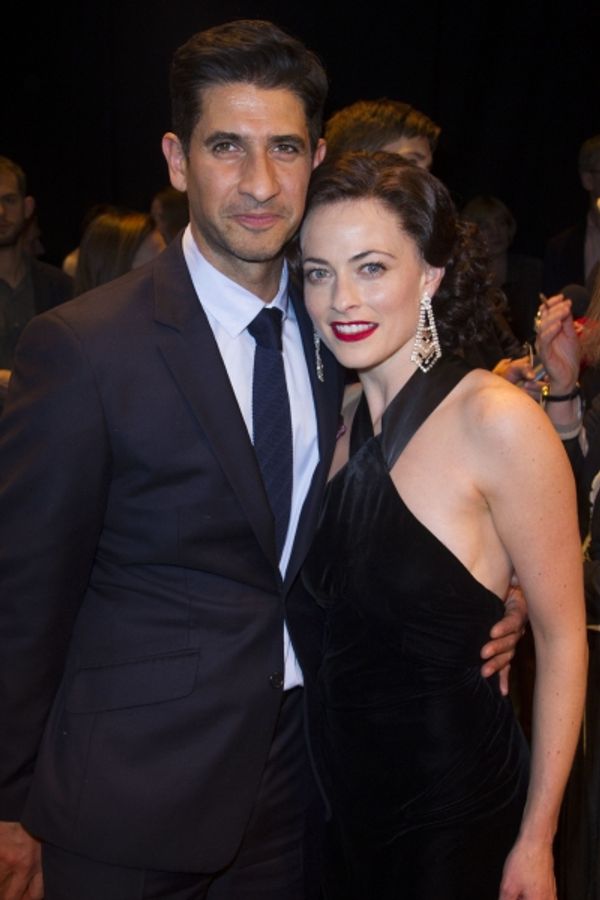 Raza Jaffrey and Lara Pulver  Photo
