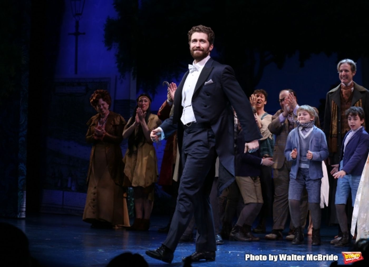 Photo Coverage: They Own the Night- FINDING NEVERLAND Cast Takes Opening Night Bows!  Image