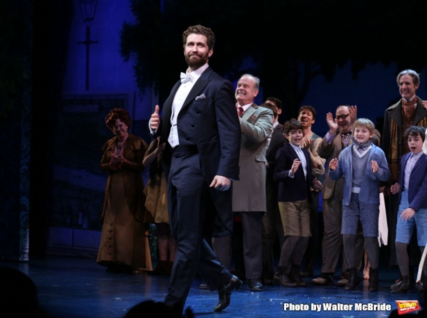 Photo Coverage: They Own the Night- FINDING NEVERLAND Cast Takes Opening Night Bows!  Image